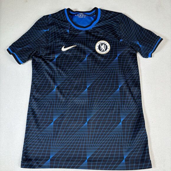 Nike Kids Size Large Chelsea F.C. 2023/24 Stadium Away Jersey Soccer Football - Picture 1 of 8